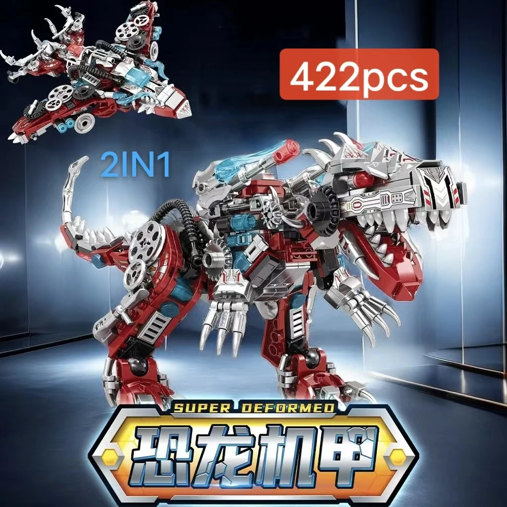 2IN1 Assembly Building Blocks, Jurassic Mechanical Indominus Rex Dinosaur World Model Bricks Educational Assembly Blocks Set
2IN1 Assembly Building Blocks, Jurassic Mechanical Indominus Rex Dinosaur World Model Bricks Educational Assembly Blocks Set