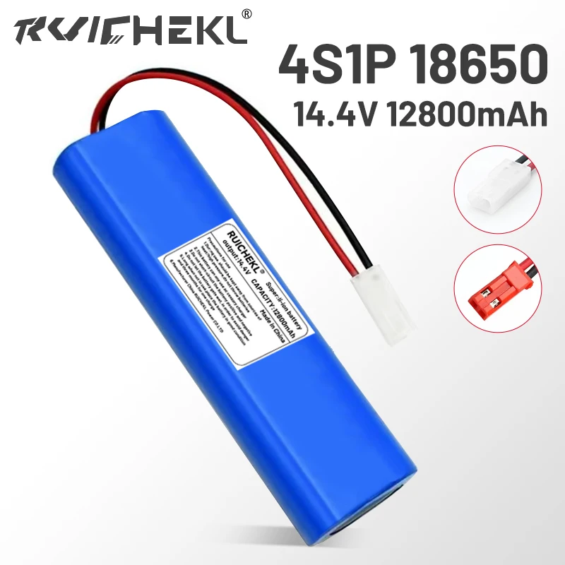 New 4S1P 14.4V 12800mah 18650 Lithium-Batterie For ILIFE V3s Pro, V50, V5s Pro, V8s, x750 Roboter-staubsauger Batterie
New 4S1P 14.4V 12800mah 18650 Lithium-Batterie For ILIFE V3s Pro, V50, V5s Pro, V8s, x750 Roboter-staubsauger Batterie