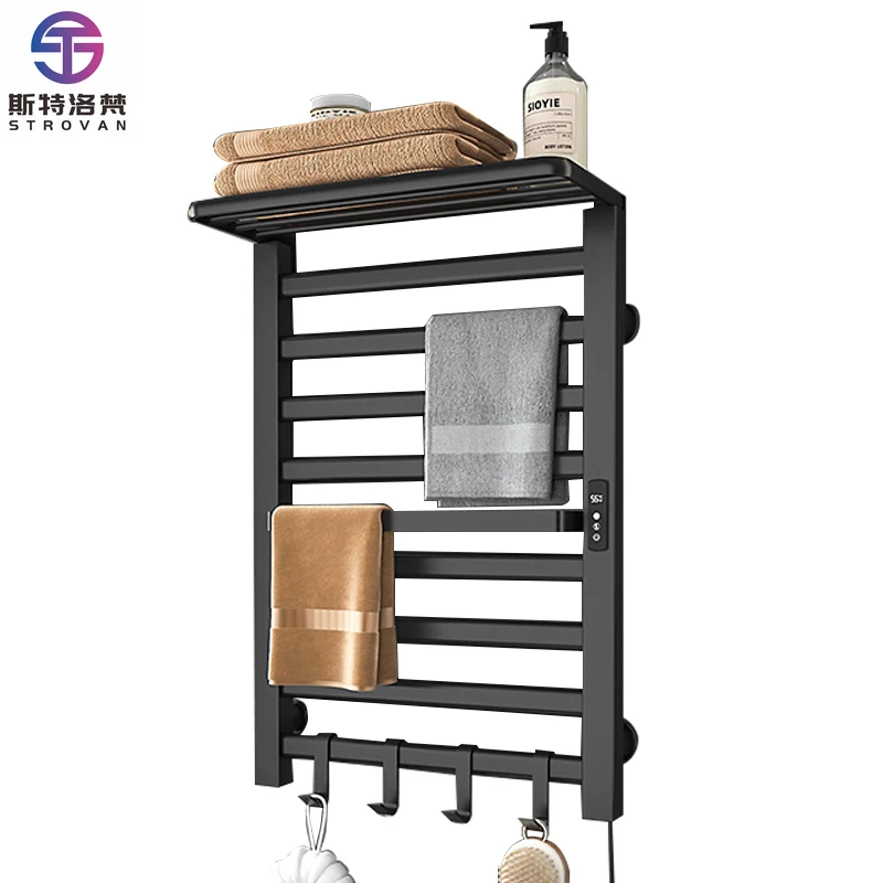 Towel Warmer Rack Shelf Rack Electric Towel Rack Set Stainless Steel Rapid Heated Towel Racks with Fast Heating
Towel Warmer Rack Shelf Rack Electric Towel Rack Set Stainless Steel Rapid Heated Towel Racks with Fast Heating