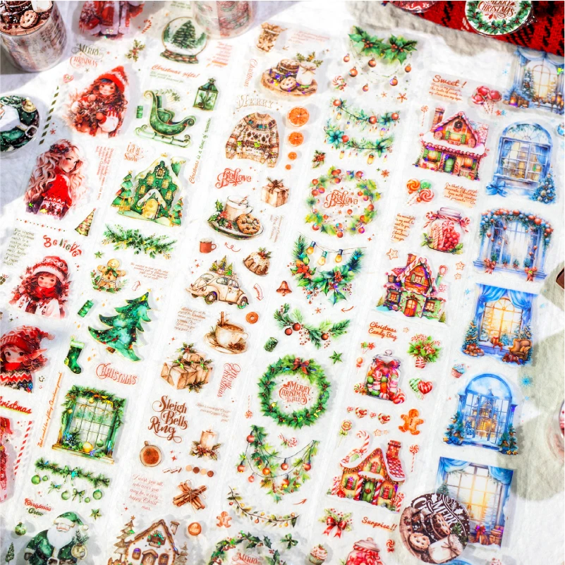 50mm*2m Christmas Cartoon Theme Tapes Scrapbooking Photo Frame Gift Card Decoration Handbook Journaling Supplies Masking Tape
50mm*2m Christmas Cartoon Theme Tapes Scrapbooking Photo Frame Gift Card Decoration Handbook Journaling Supplies Masking Tape