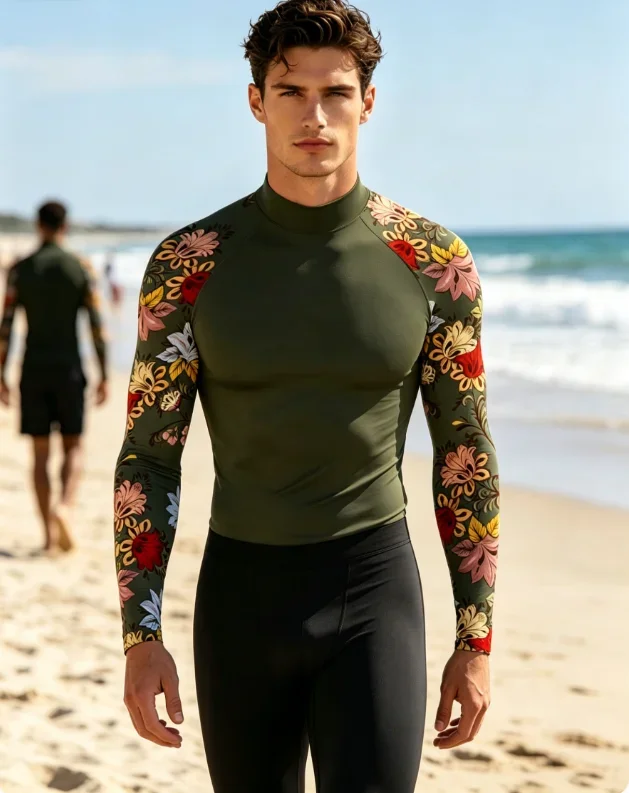 Men's UPF 50+ Long Sleeve Shirts Long Sleeve UV Sun Protection Rash Guard Athletic Fishing Running Swimming Tees
Men's UPF 50+ Long Sleeve Shirts Long Sleeve UV Sun Protection Rash Guard Athletic Fishing Running Swimming Tees