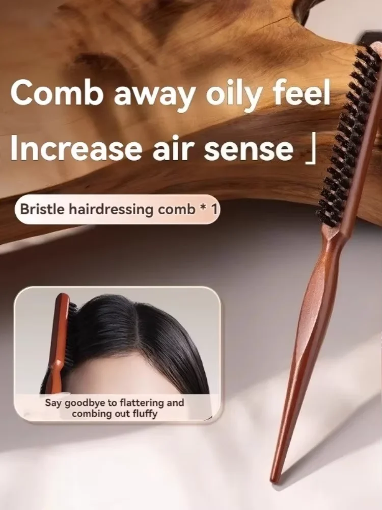 Hair Fluffy Comb Handle Hair Brush Anti-static Barber Hair Comb Scalp Massage Hairdresser Styling Tool
Hair Fluffy Comb Handle Hair Brush Anti-static Barber Hair Comb Scalp Massage Hairdresser Styling Tool