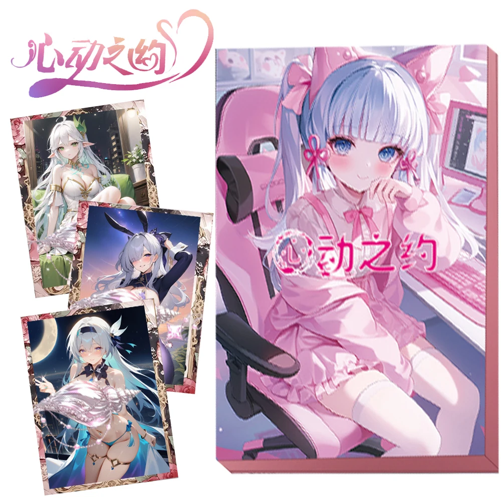 Original Heartbeat Covenant Goddess Story Cards for Kids Anime Girl Hancock Rem Elegant Rare EP Cheongsam Cards Festival Gifts
Original Heartbeat Covenant Goddess Story Cards for Kids Anime Girl Hancock Rem Elegant Rare EP Cheongsam Cards Festival Gifts