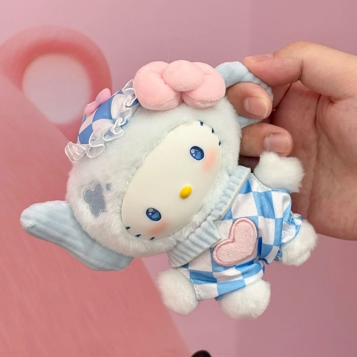 Replica Edition Sanrio Teapot Hello Kitty Palpitation Blue Series Designated Payment Vinyl Face Plush Doll Girl's Backpack Toy
Replica Edition Sanrio Teapot Hello Kitty Palpitation Blue Series Designated Payment Vinyl Face Plush Doll Girl's Backpack Toy