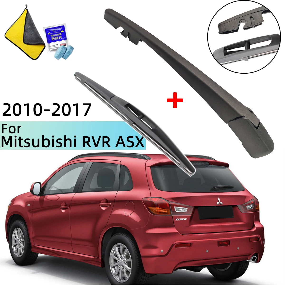 Windscreen Wiper Blade & Rear Wiper Arm Kit For Mitsubishi RVR ASX 2010-2017 Rear Wiper Arm Blade Car Accessories
Windscreen Wiper Blade & Rear Wiper Arm Kit For Mitsubishi RVR ASX 2010-2017 Rear Wiper Arm Blade Car Accessories