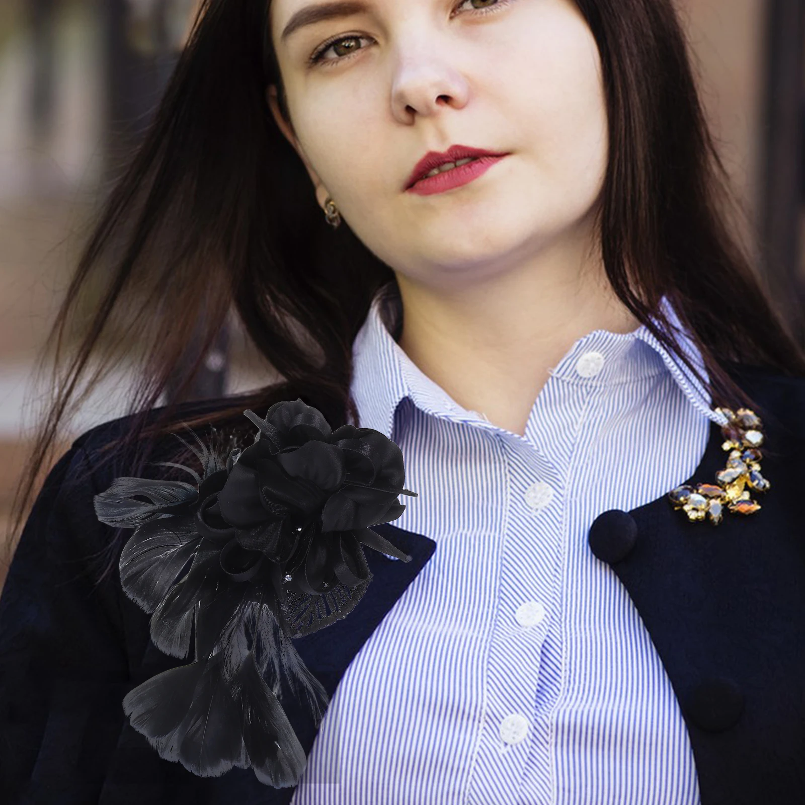 2Pcs Fabric Flower Brooch Women Cloth Lapel Pin Artificial Flowers Hair Clip Party Accessories Fashion Classic Color Scheme
2Pcs Fabric Flower Brooch Women Cloth Lapel Pin Artificial Flowers Hair Clip Party Accessories Fashion Classic Color Scheme