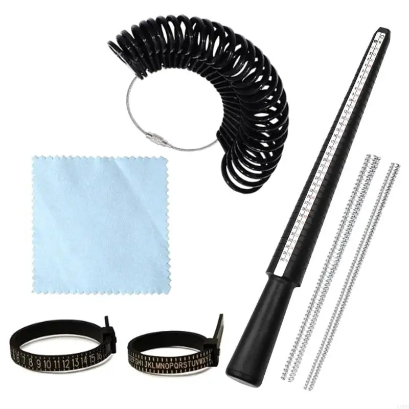XXFD 3/4/6/7Pcs Rings Sizer Measuring Tool Set Rings Guage for Rings Measurer Integrated
XXFD 3/4/6/7Pcs Rings Sizer Measuring Tool Set Rings Guage for Rings Measurer Integrated