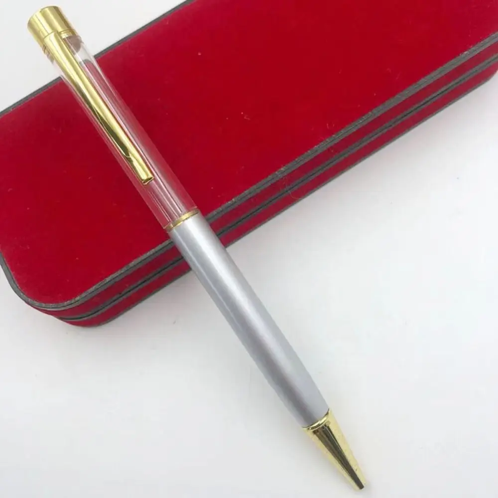 Quicksand DIY Empty Tube Ball Point Pen Self-filling Metal Neutral Gel Pens Hollow 1mm Signature Pen Stationery
Quicksand DIY Empty Tube Ball Point Pen Self-filling Metal Neutral Gel Pens Hollow 1mm Signature Pen Stationery