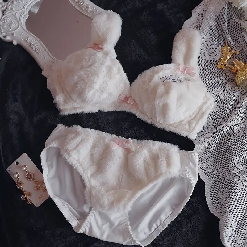 Girls Cinnamon Roll Plush Bra Set Sanrio Soft Padded Gathering No Steel Ring Warm Cute Underwear Munchkin Seamless Panty Gift
Girls Cinnamon Roll Plush Bra Set Sanrio Soft Padded Gathering No Steel Ring Warm Cute Underwear Munchkin Seamless Panty Gift