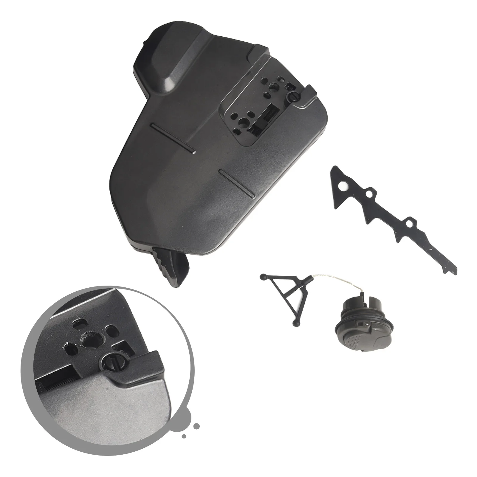Chainsaw Clutch Cover Replacement Set for 550XP 550XPG 560 with Gas Cap and Felling Dog OEM 505199005 Plastic Metal Parts Set
Chainsaw Clutch Cover Replacement Set for 550XP 550XPG 560 with Gas Cap and Felling Dog OEM 505199005 Plastic Metal Parts Set