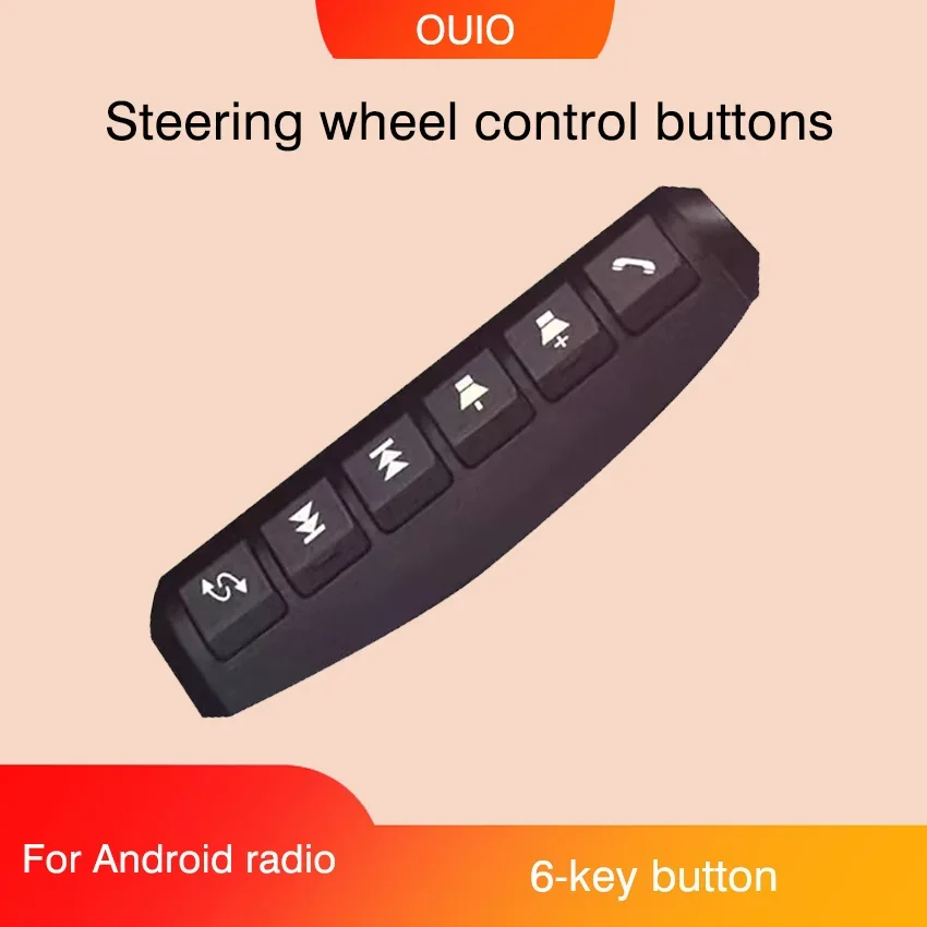 Universal Wireless Car Steering Wheel Control Multi-function Button Car DVD Player GPS Navigation Radio Remote Control Button
Universal Wireless Car Steering Wheel Control Multi-function Button Car DVD Player GPS Navigation Radio Remote Control Button