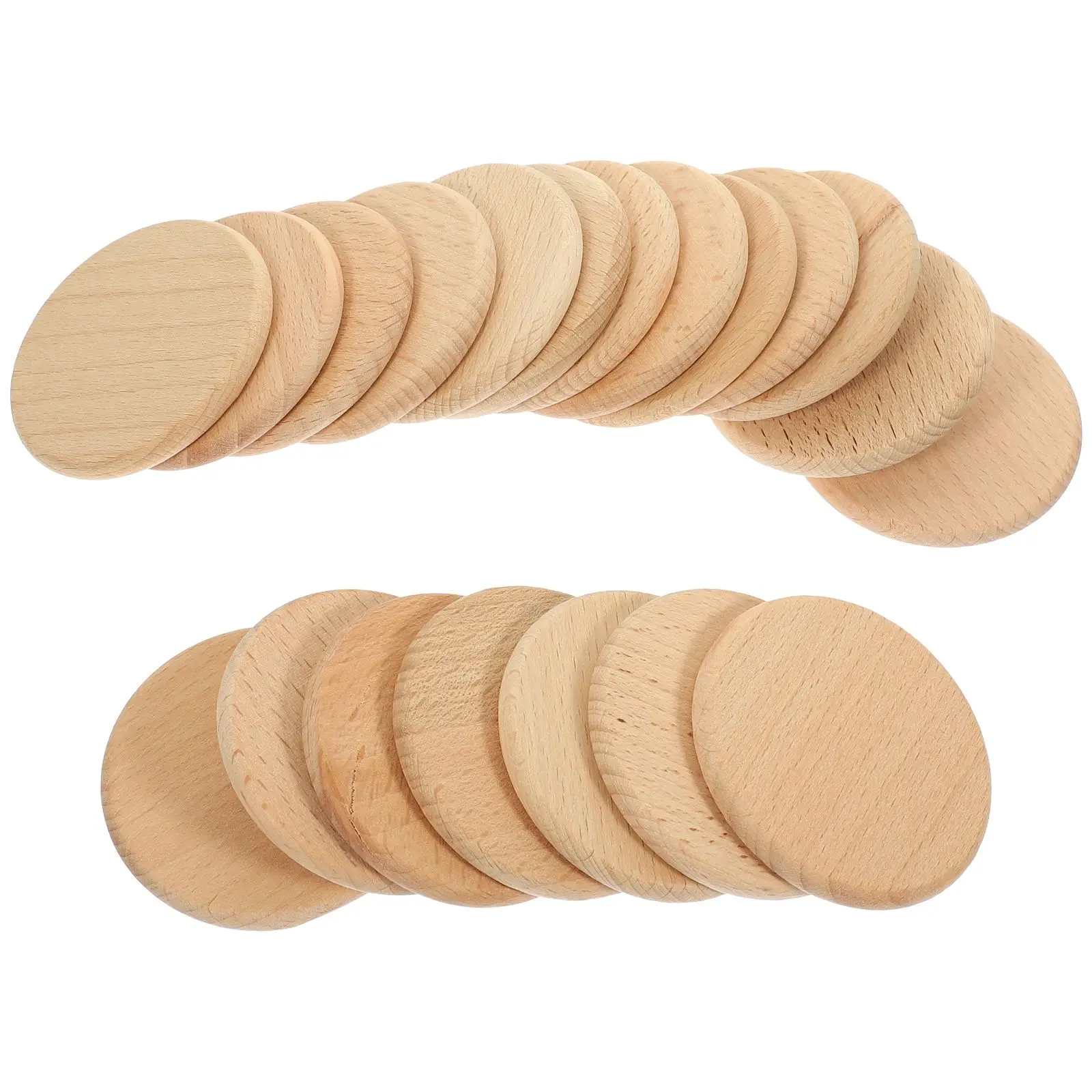 20 Pcs Discs Unfinished Wooden Rounds Blank Slices Craft Cutouts DIY Projects Home Art Sewing Accessories
20 Pcs Discs Unfinished Wooden Rounds Blank Slices Craft Cutouts DIY Projects Home Art Sewing Accessories