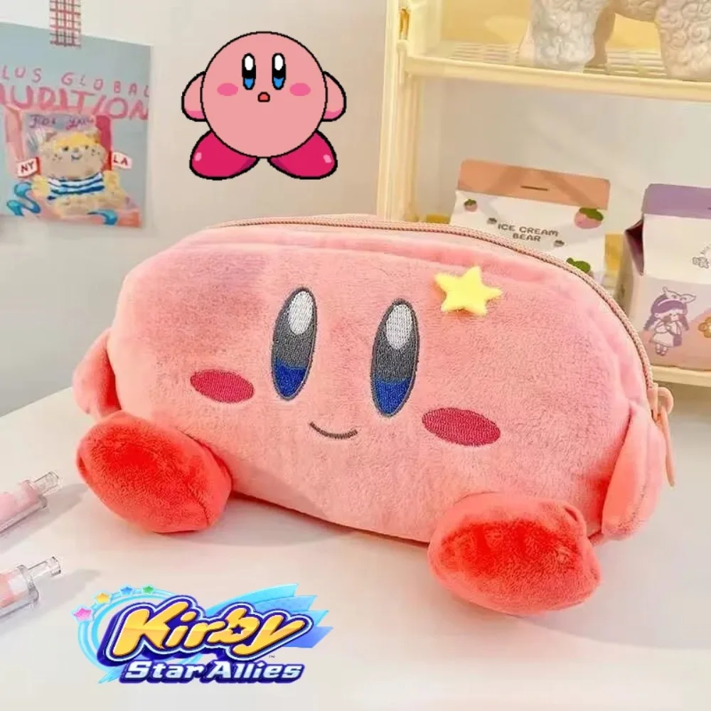 Плюшевый пенал-косметичка Kirby: милый мультяшный органайзер для канцелярии и мелочей для девочек
Плюшевый пенал-косметичка Kirby: милый мультяшный органайзер для канцелярии и мелочей для девочек