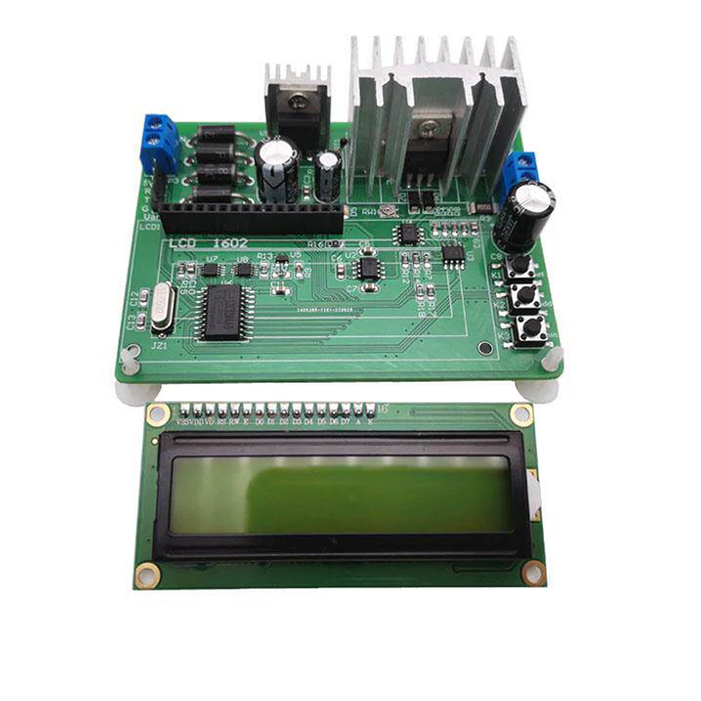 Enhanced 51 MCU STC12C5204AD Digital Linear Regulated Power Supply Board 72W LCD1602 Display Voltage Current Calibration Module
Enhanced 51 MCU STC12C5204AD Digital Linear Regulated Power Supply Board 72W LCD1602 Display Voltage Current Calibration Module