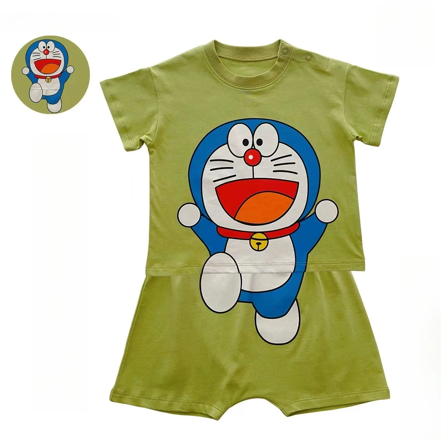 26 Spring/Summer Collection for Boys and Girls All Cotton Soft Doraemon Short Sleeved and Shorts Y2k Fashion Toys Anime Cartoon
26 Spring/Summer Collection for Boys and Girls All Cotton Soft Doraemon Short Sleeved and Shorts Y2k Fashion Toys Anime Cartoon