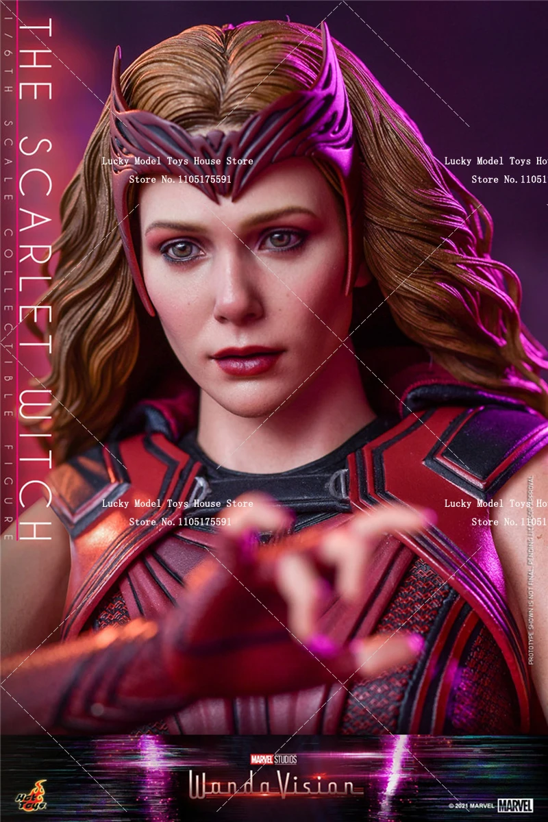 HOTTOYS Original 1/6 TMS036 The Scarlet Witch TMS037 Vision Action Figure Wanda Vision Simulation HT 12" Full Set Soldier Model
HOTTOYS Original 1/6 TMS036 The Scarlet Witch TMS037 Vision Action Figure Wanda Vision Simulation HT 12" Full Set Soldier Model