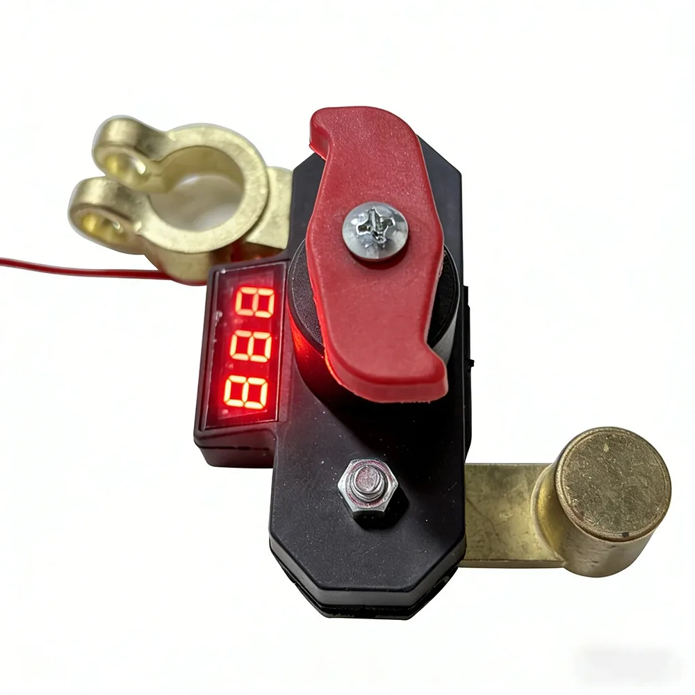 12-24V Battery Disconnect Switch Digital Display Bidirectional Battery Isolation Switch Manual Power Disconnect Switch
12-24V Battery Disconnect Switch Digital Display Bidirectional Battery Isolation Switch Manual Power Disconnect Switch