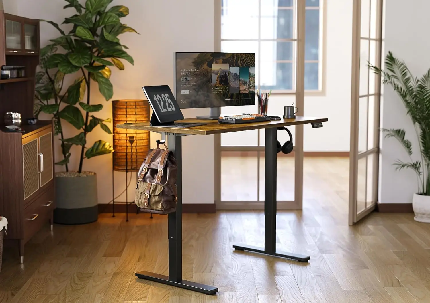 Standing Desk with Adjustable Height, 40x24 Inch Electric Stand Up Desk for Home Office, Studio, Computer Workstation
Standing Desk with Adjustable Height, 40x24 Inch Electric Stand Up Desk for Home Office, Studio, Computer Workstation