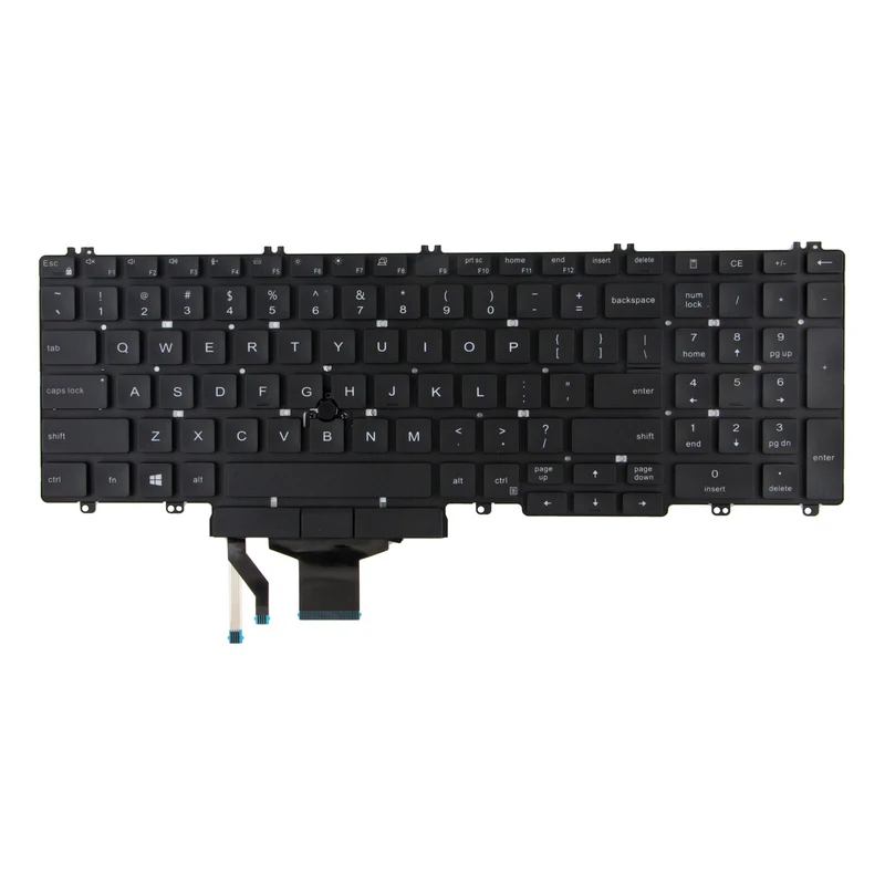 A+Newfor US Keyboard with Backlight/Poin ter For Latitude 5500 5501 5510 5511 0MMH7V
A+Newfor US Keyboard with Backlight/Poin ter For Latitude 5500 5501 5510 5511 0MMH7V