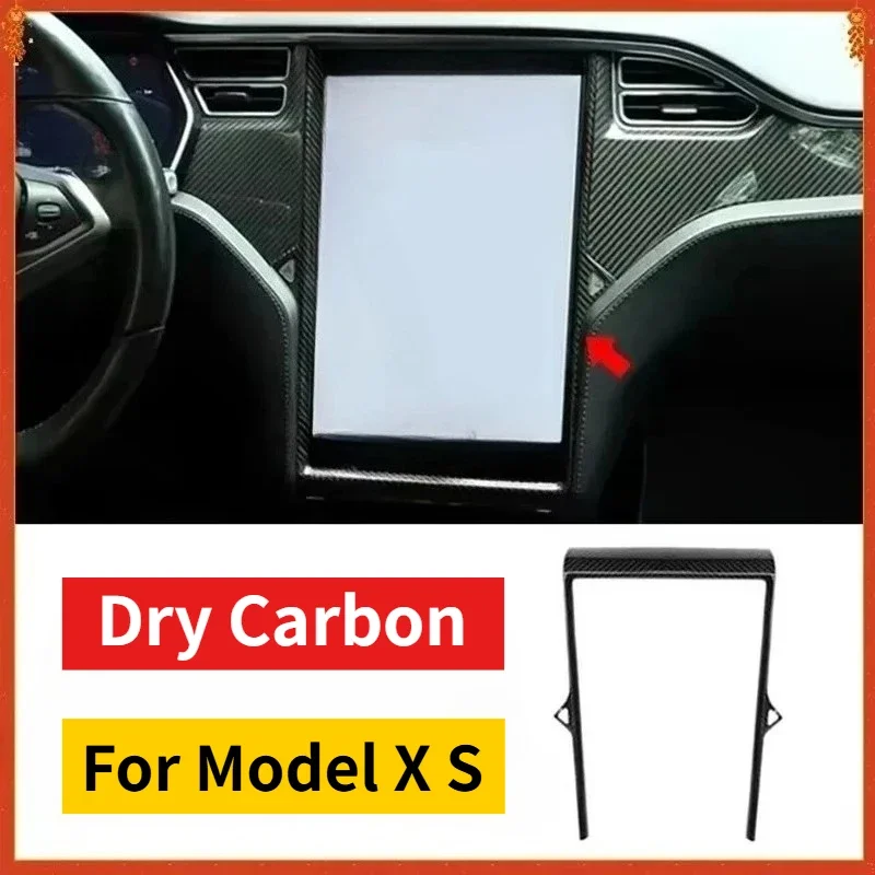 For Tesla Model X S Real Dry Carbon Fiber 14-20 Central Control Display Frame Matte Interior Decoration Modification Accessories
For Tesla Model X S Real Dry Carbon Fiber 14-20 Central Control Display Frame Matte Interior Decoration Modification Accessories