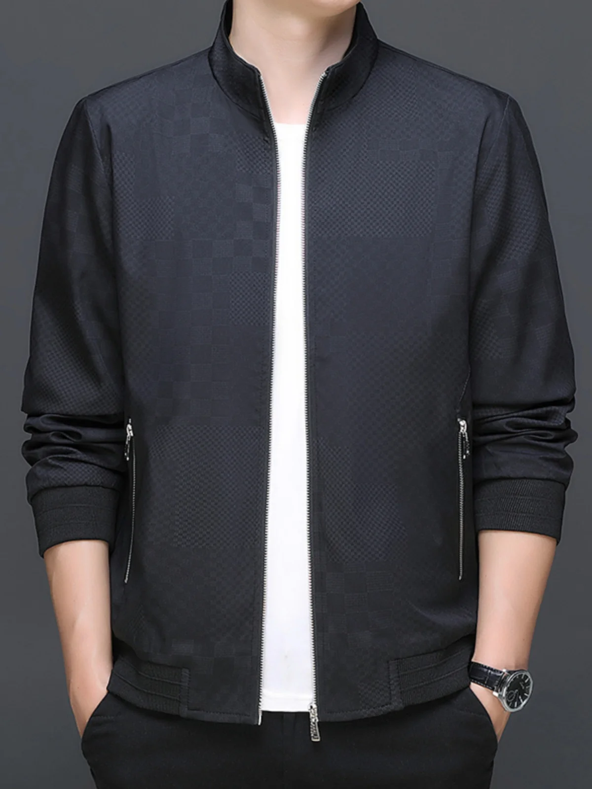 Busin повседневное мужское джинсовое пальто на весну и осень, новое пальто для джентльмена для папы и взрослых, подходит из полиэфирного волокна с водной талией
Busin повседневное мужское джинсовое пальто на весну и осень, новое пальто для джентльмена для папы и взрослых, подходит из полиэфирного волокна с водной талией