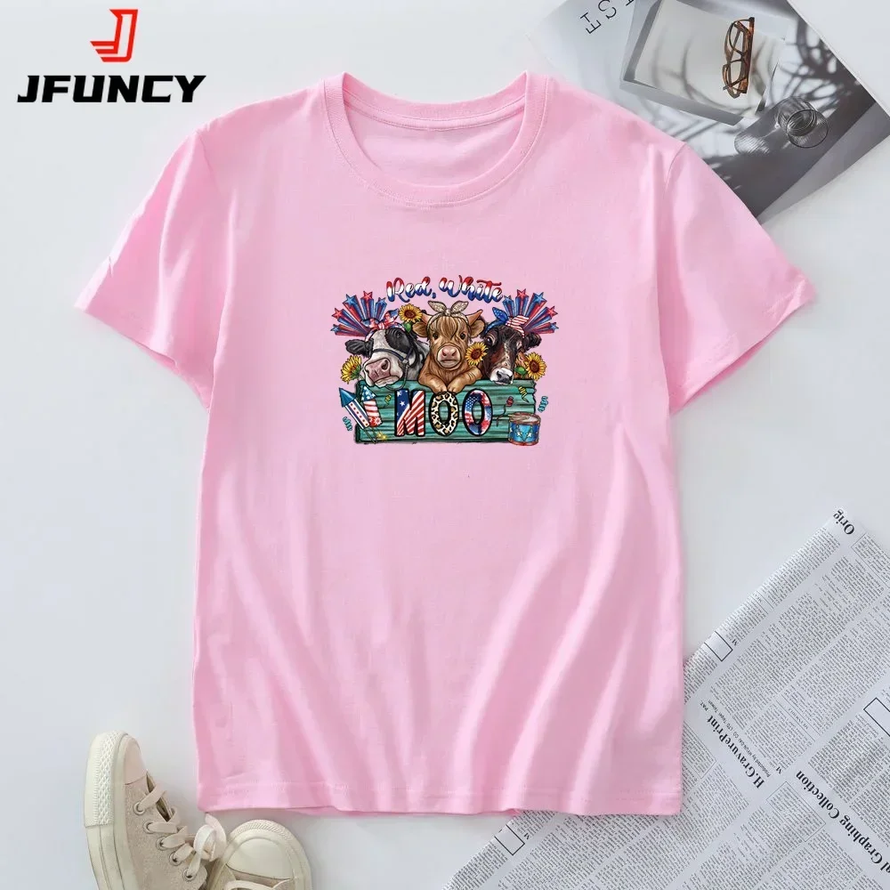 100% Cotton Tees Women's Top Summer Short Sleeve T-shirt Oversize Woman Clothing Female Tshirt 2024 Fashion Graphic T Shirts
100% Cotton Tees Women's Top Summer Short Sleeve T-shirt Oversize Woman Clothing Female Tshirt 2024 Fashion Graphic T Shirts