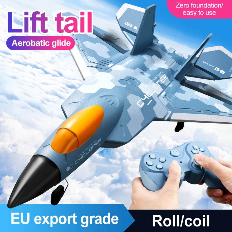 Big Size 2.4GHz G7 RC Plane 3CH Foam Aircraft EPP Material Folding Wing Low Power Outdoor Remote Control Glider Toy for Gifts
Big Size 2.4GHz G7 RC Plane 3CH Foam Aircraft EPP Material Folding Wing Low Power Outdoor Remote Control Glider Toy for Gifts