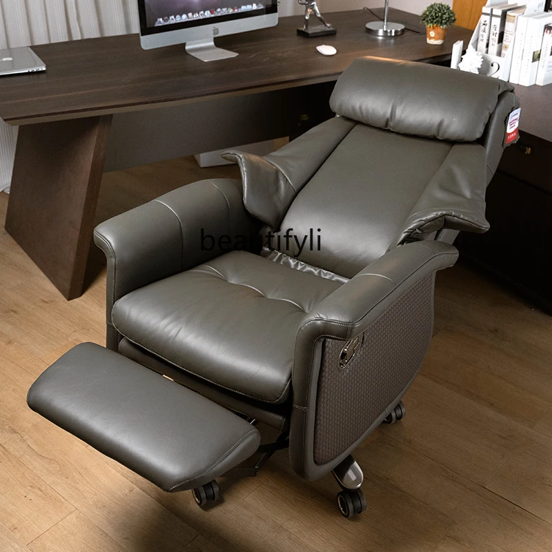 Boss chair electric intelligent computer voice control reclining office president chair
Boss chair electric intelligent computer voice control reclining office president chair