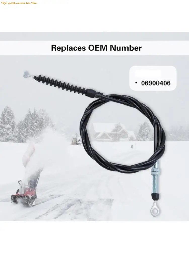 203F Snow Blower Chutes Deflector Cable Replacement 06900406 06900018 60Inch Cable and 54Inch Conduit for Snow Blowers
203F Snow Blower Chutes Deflector Cable Replacement 06900406 06900018 60Inch Cable and 54Inch Conduit for Snow Blowers