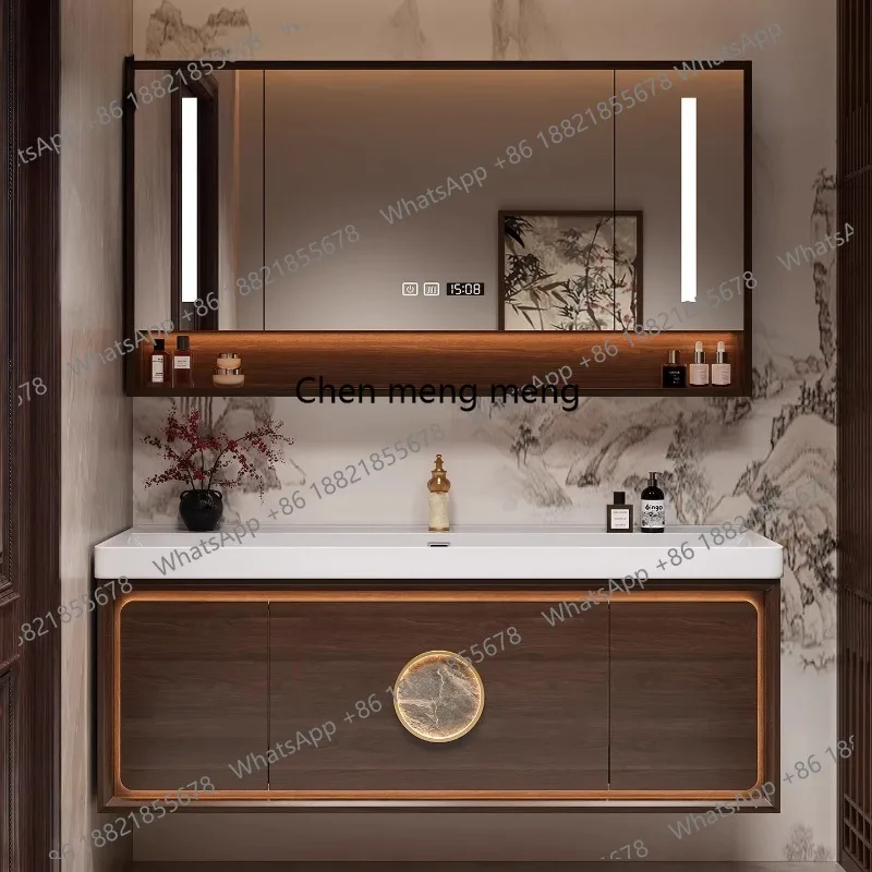 Bathroom cabinet combination, ceramic integrated basin, washbasin, washbasin, bathroom.
Bathroom cabinet combination, ceramic integrated basin, washbasin, washbasin, bathroom.
