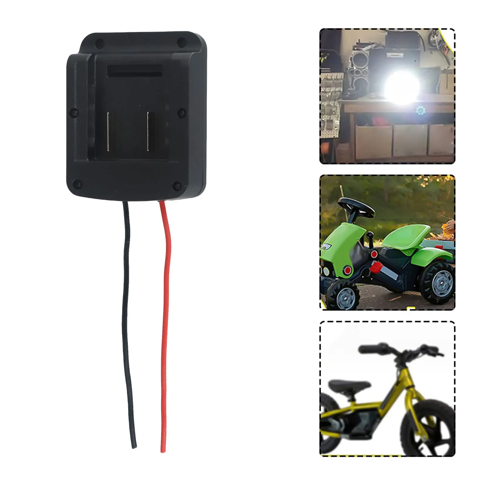 Кабель-адаптер для выходного разъема литий-ионного аккумулятора Ozito 18В, обеспечивающий прямое подключение без внешнего зарядного устройства
Кабель-адаптер для выходного разъема литий-ионного аккумулятора Ozito 18В, обеспечивающий прямое подключение без внешнего зарядного устройства