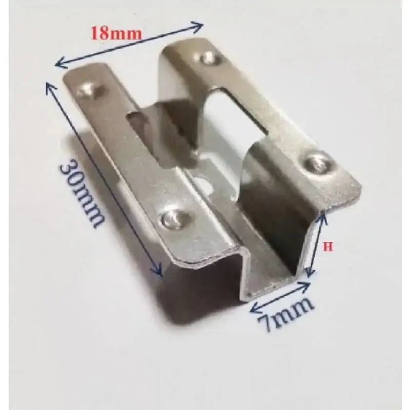 Pont Composite Exterior Invisible Stainless Steel, U-Shaped Clip, Quick Fixation, Fixation For Flooring, WPC Panel, 200 Pieces
Pont Composite Exterior Invisible Stainless Steel, U-Shaped Clip, Quick Fixation, Fixation For Flooring, WPC Panel, 200 Pieces