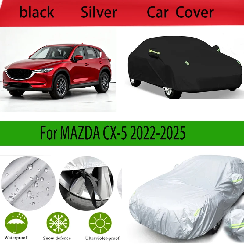 For MAZDA CX-5 2022 2023 2024 2025 Full Car Covers Outdoor Sun Anti UV Rain Snow Dust Protection Oxford Cloth
For MAZDA CX-5 2022 2023 2024 2025 Full Car Covers Outdoor Sun Anti UV Rain Snow Dust Protection Oxford Cloth
