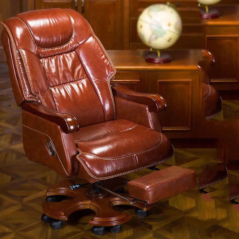 Leather Luxury Office Chair Nordic Comfortable Living Room Studio Office Chair Desk Cadeira Para Escritorio Modern Furniture
Leather Luxury Office Chair Nordic Comfortable Living Room Studio Office Chair Desk Cadeira Para Escritorio Modern Furniture