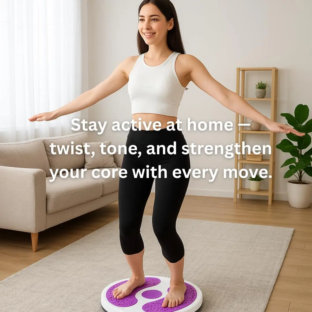 Нескользящая массажная доска для упражнений, балансировочный диск-твистер для талии и пресса, вращение на 360 градусов – прочный материал ABS, фиолетовый, нагрузка до 120 кг
Нескользящая массажная доска для упражнений, балансировочный диск-твистер для талии и пресса, вращение на 360 градусов – прочный материал ABS, фиолетовый, нагрузка до 120 кг