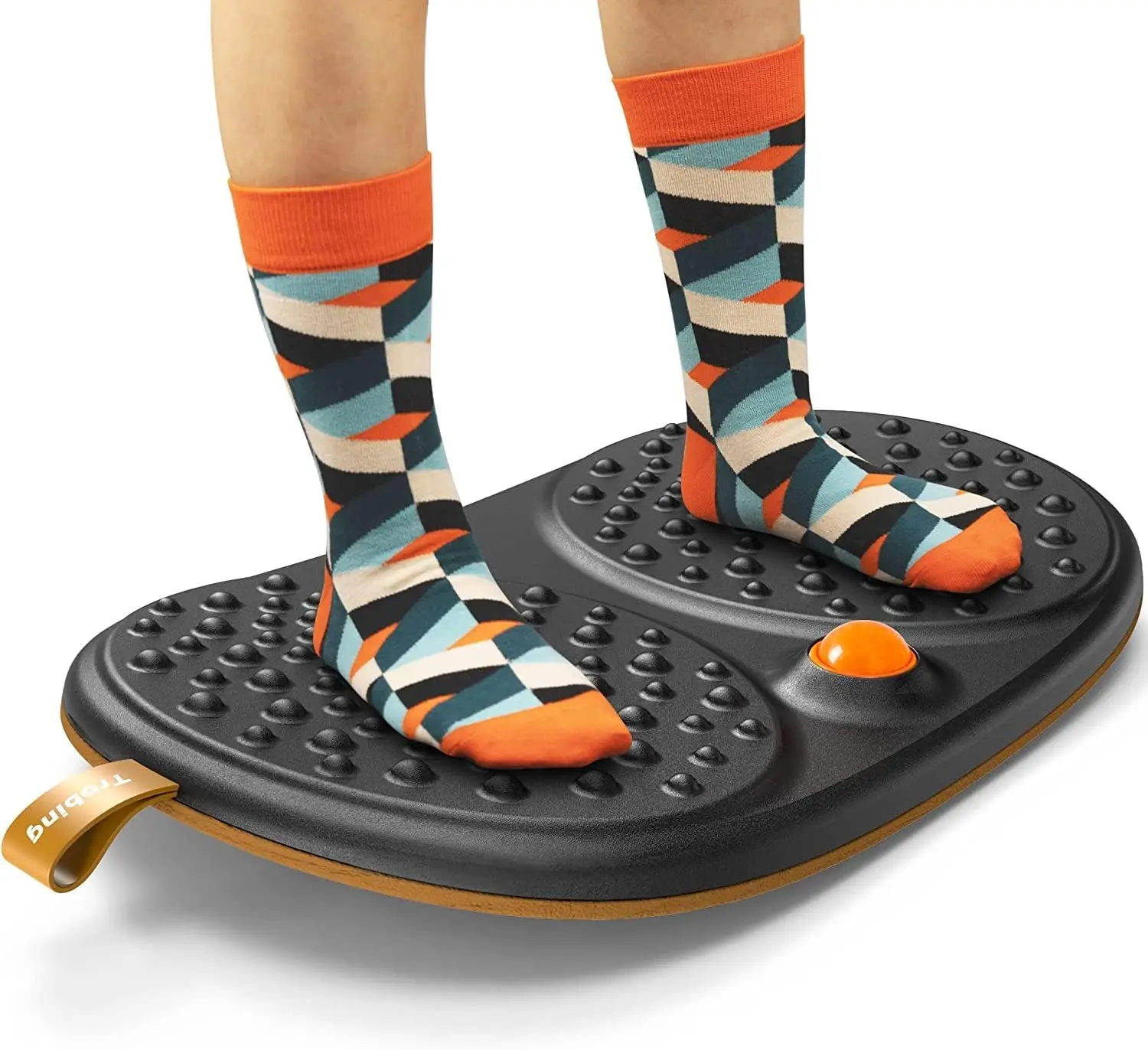 Wooden Wobble Balance Board Mat for Standing Desk, Anti-Fatigue Non-Slip Floor Mat to Relieve Foot, Knee, and Back Pain
Wooden Wobble Balance Board Mat for Standing Desk, Anti-Fatigue Non-Slip Floor Mat to Relieve Foot, Knee, and Back Pain