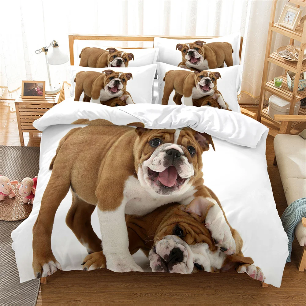 Dogs Bedding Set Duvet Cover Set 3d Bedding Digital Printing Bed Linen Queen Size Bedding Set Fashion Design
Dogs Bedding Set Duvet Cover Set 3d Bedding Digital Printing Bed Linen Queen Size Bedding Set Fashion Design