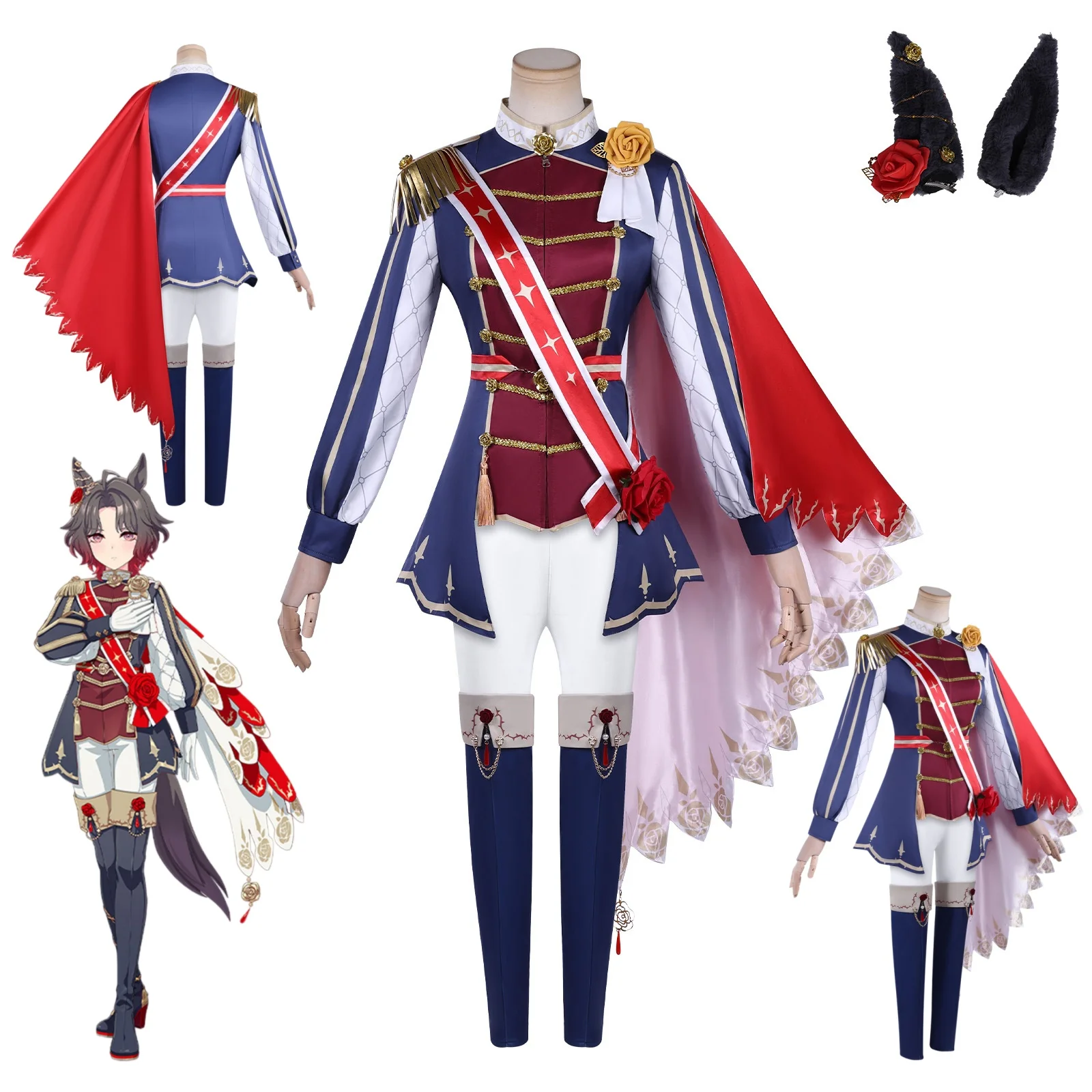 Rose Kingdom Cosplay Costume Wig Anime Rose Kingdom Halloween Christmas Party Outfit
Rose Kingdom Cosplay Costume Wig Anime Rose Kingdom Halloween Christmas Party Outfit