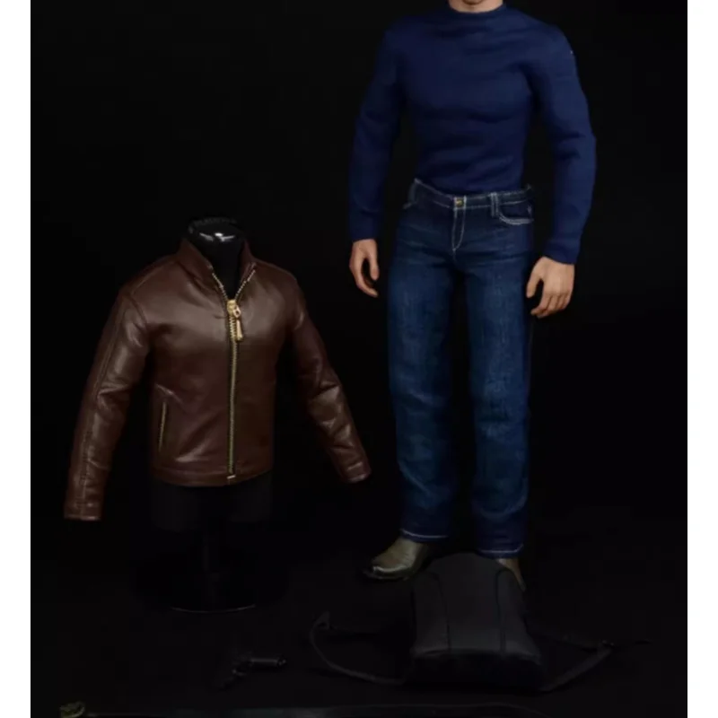 1/6 Scale Cool Solider Suit Pu Leather Jacket T-shirt Jeans Shoes Belt Backpack Pistol Clothes Model for 12" Boys Doll Body
1/6 Scale Cool Solider Suit Pu Leather Jacket T-shirt Jeans Shoes Belt Backpack Pistol Clothes Model for 12" Boys Doll Body