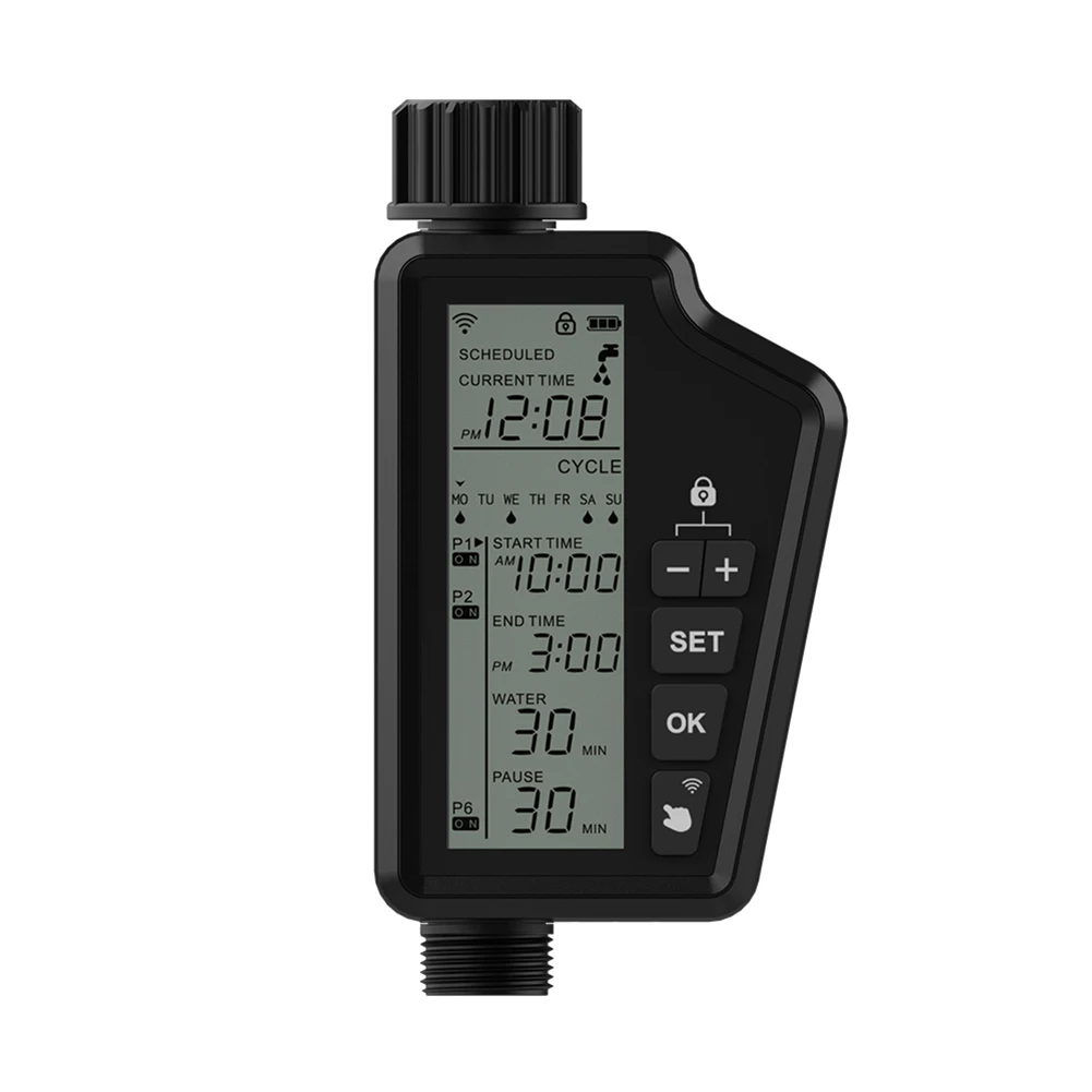 Battery 4*AA 1.5V Alkaline Battery WiFi Sprinkler Timer Specific Product Instructions Timing Function Waterproof Level IP65
Battery 4*AA 1.5V Alkaline Battery WiFi Sprinkler Timer Specific Product Instructions Timing Function Waterproof Level IP65