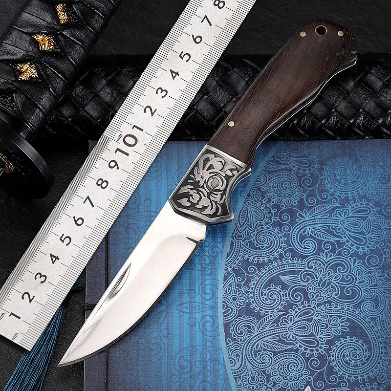 Outdoor Carry Knife High Hardness Forged Hunting Knife Wilderness Survival Tactical Folding Knife Gift Knife
Outdoor Carry Knife High Hardness Forged Hunting Knife Wilderness Survival Tactical Folding Knife Gift Knife