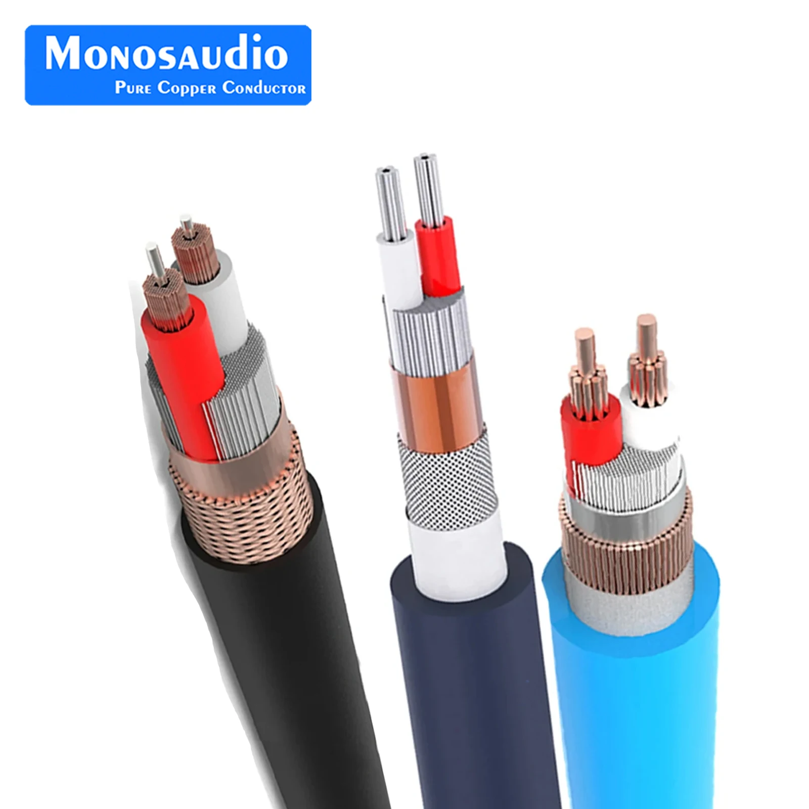 Monosaudio A201 5n Ofc Pure Copper Silver-plated 1.5 Square Audio , Hifi Xlr Rca Signal Cable Wire,bulk Cable,
Monosaudio A201 5n Ofc Pure Copper Silver-plated 1.5 Square Audio , Hifi Xlr Rca Signal Cable Wire,bulk Cable,