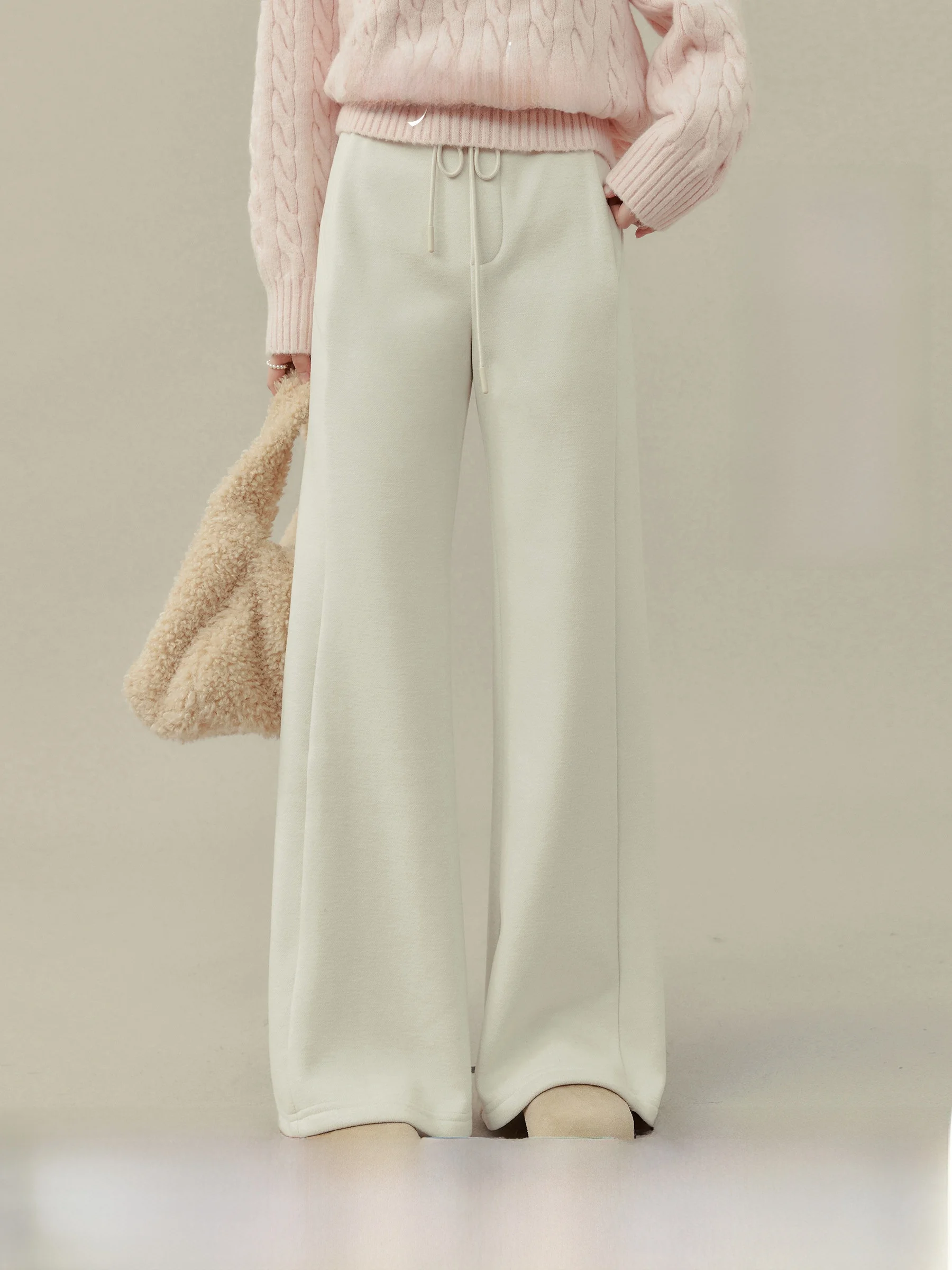 Winter Wide Leg Casual Pants Women High Waist Loose Trousers Drawstring Drapey Khaki Color Comfortable Warm Fashionable
Winter Wide Leg Casual Pants Women High Waist Loose Trousers Drawstring Drapey Khaki Color Comfortable Warm Fashionable