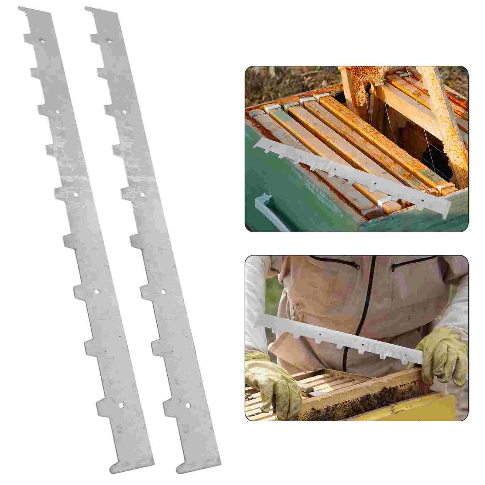 2 Pcs Nest Frame Card Strip Beehive Holder Honeycomb Sliding Guards Spacers Beekeeping Gadgets Travel Gate Supply
2 Pcs Nest Frame Card Strip Beehive Holder Honeycomb Sliding Guards Spacers Beekeeping Gadgets Travel Gate Supply