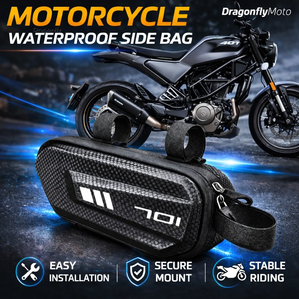 Большая вместительная боковая сумка для мотоцикла Husqvarna Svartpilen 401 250 701, водонепроницаемая многофункциональная сумка для хранения, подвесная сумка
Большая вместительная боковая сумка для мотоцикла Husqvarna Svartpilen 401 250 701, водонепроницаемая многофункциональная сумка для хранения, подвесная сумка