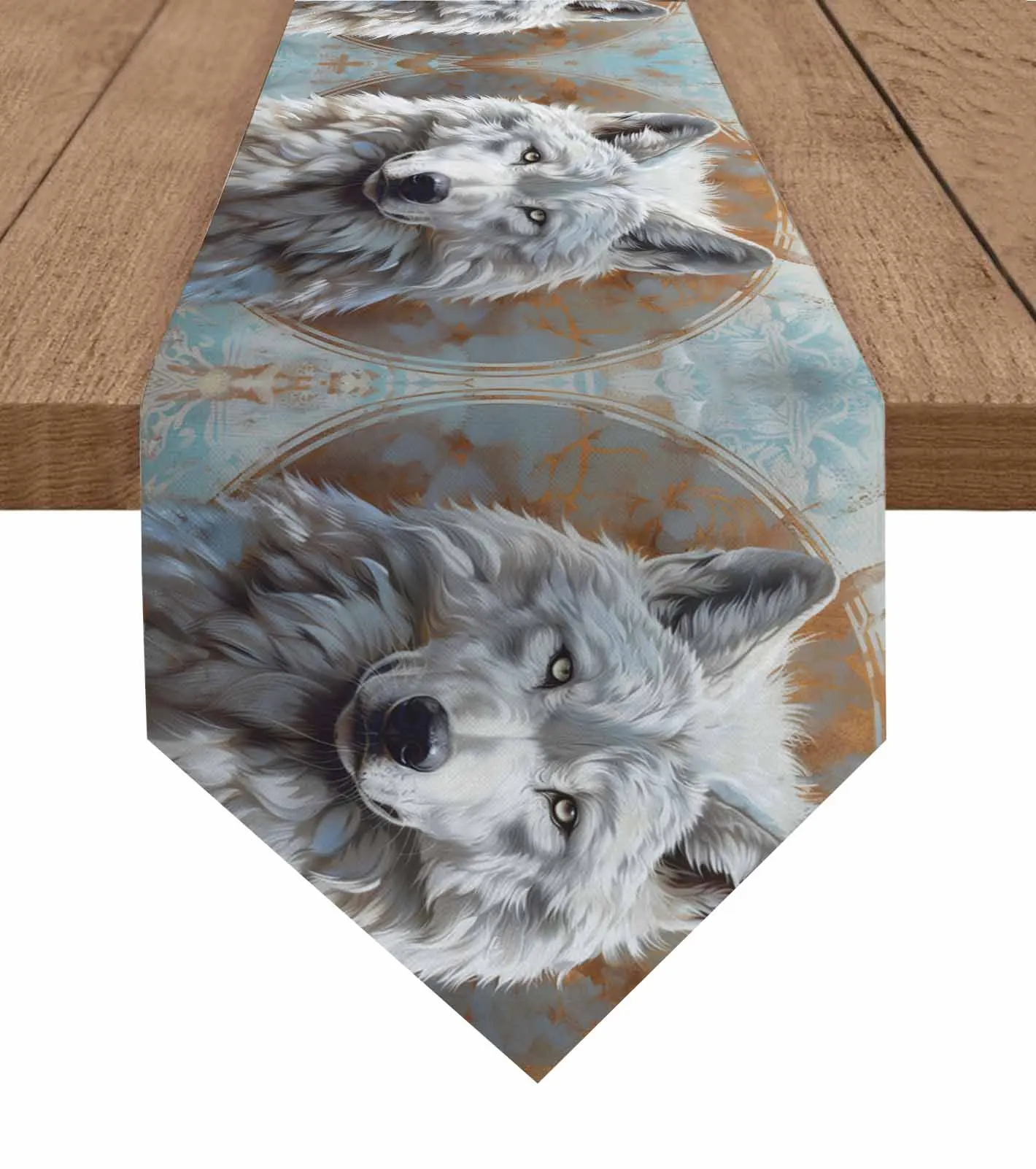 Animal Wolf Ears Table Runner Wedding Party Decor Tablecloth Holiday Kitchen Table Decor Table Runner
Animal Wolf Ears Table Runner Wedding Party Decor Tablecloth Holiday Kitchen Table Decor Table Runner