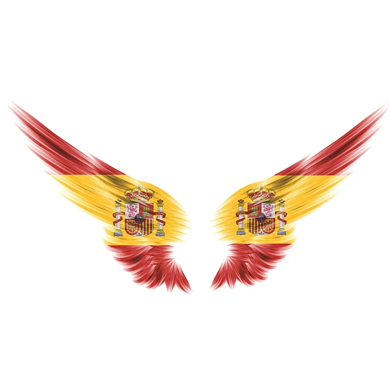 Spain Flag Wings Creative Motorcycle Car Stickers Decal Anime Cute Car Accessories Decoration
Spain Flag Wings Creative Motorcycle Car Stickers Decal Anime Cute Car Accessories Decoration