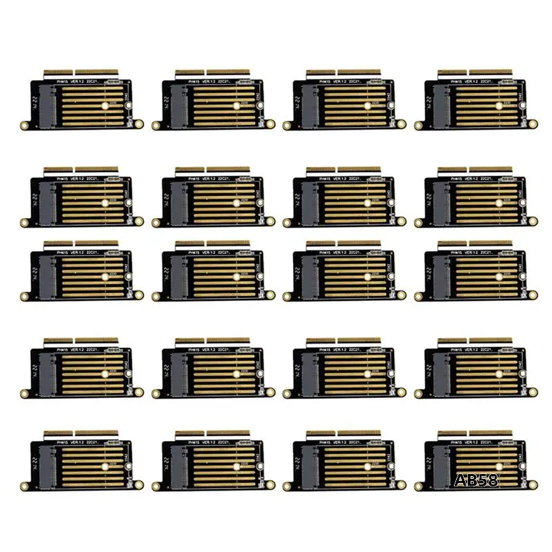 20X A1708 SSD-адаптер Nvme PCI Express PCIE к NGFF M2 SSD-адаптер M.2 SSD для Pro Retina 13-дюймовый A1708
20X A1708 SSD-адаптер Nvme PCI Express PCIE к NGFF M2 SSD-адаптер M.2 SSD для Pro Retina 13-дюймовый A1708