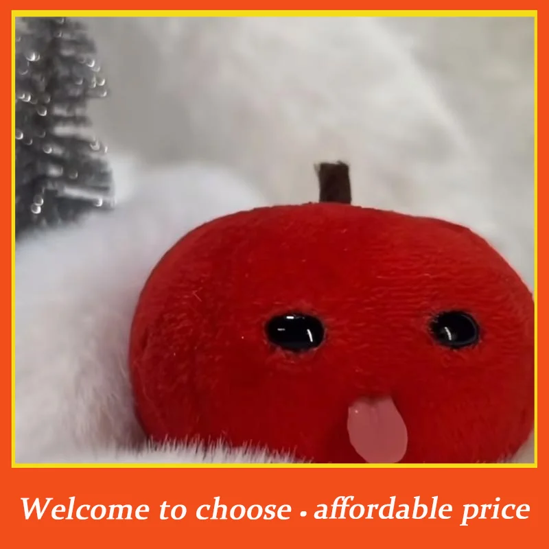 TH Creative Funny Stick Out Tongue Green Red Fruit Plush Doll Keyring Backpack Pendant Decoration Gifts
TH Creative Funny Stick Out Tongue Green Red Fruit Plush Doll Keyring Backpack Pendant Decoration Gifts