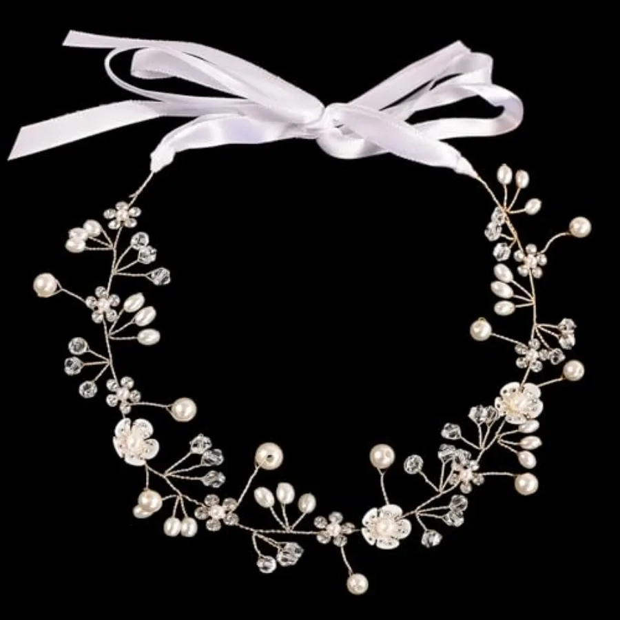 Headband Bridal Hair Accessories Weddings for Brides and Women
Headband Bridal Hair Accessories Weddings for Brides and Women
